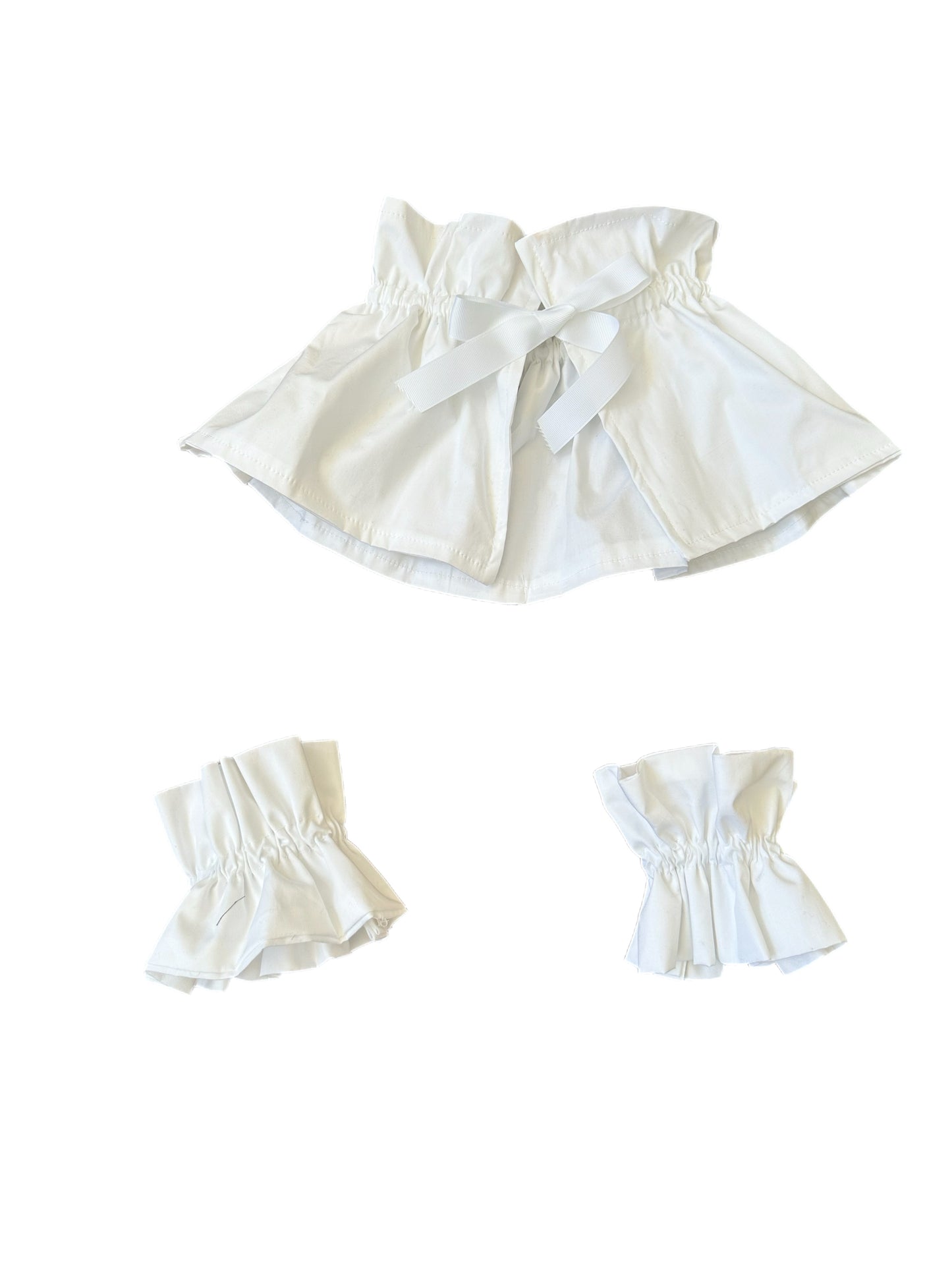 3 Piece Collar and Cuff Set