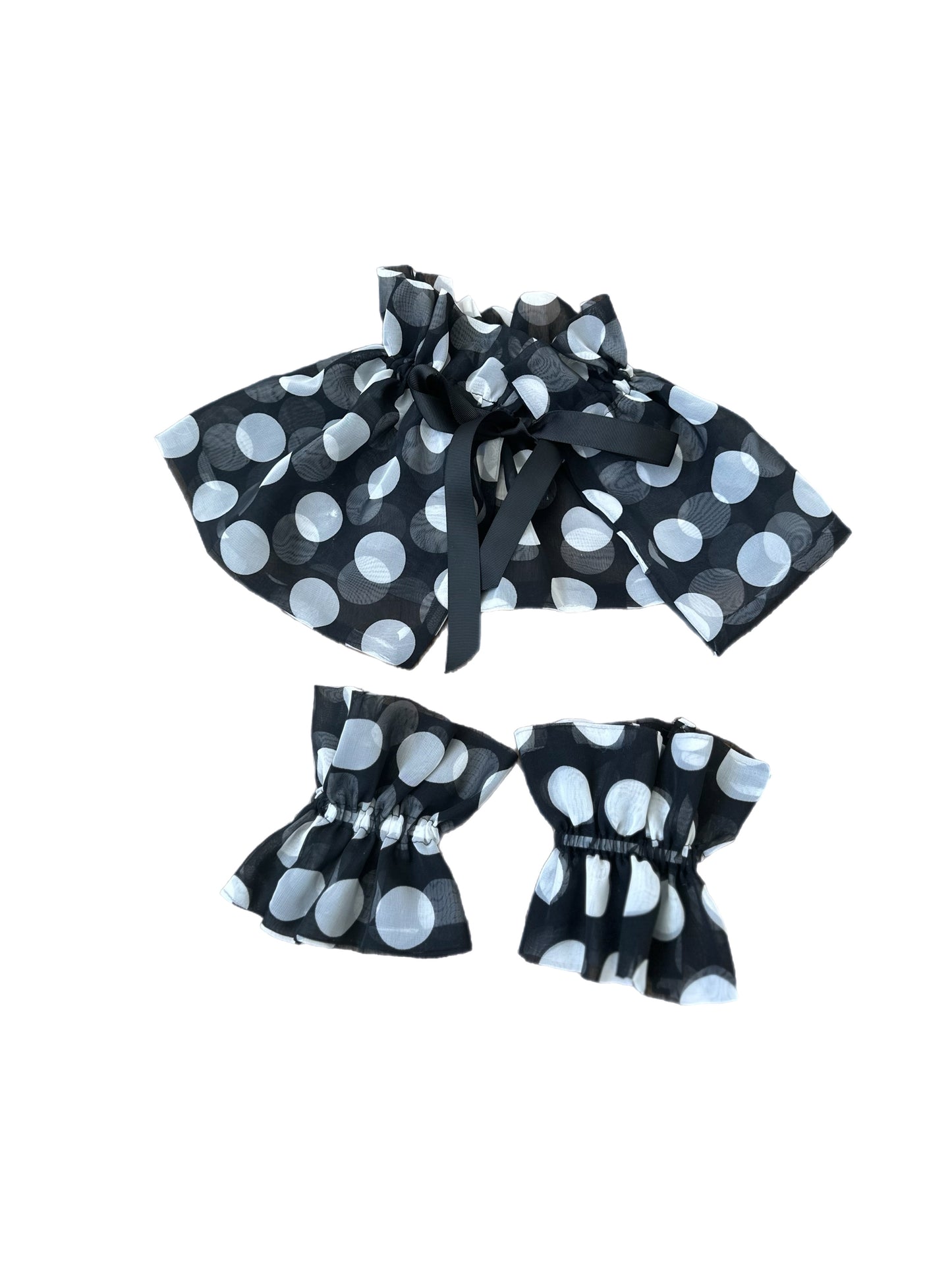 3 Piece Collar and Cuff Set